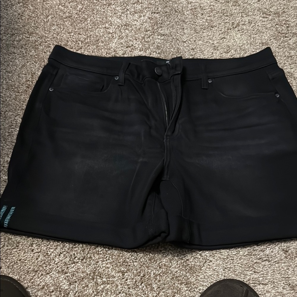 LuLaRoe Black Jean Shorts Classic Mid-Thigh